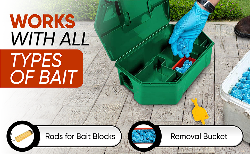rods for bait blocks