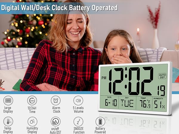 Digtial Desk Clock