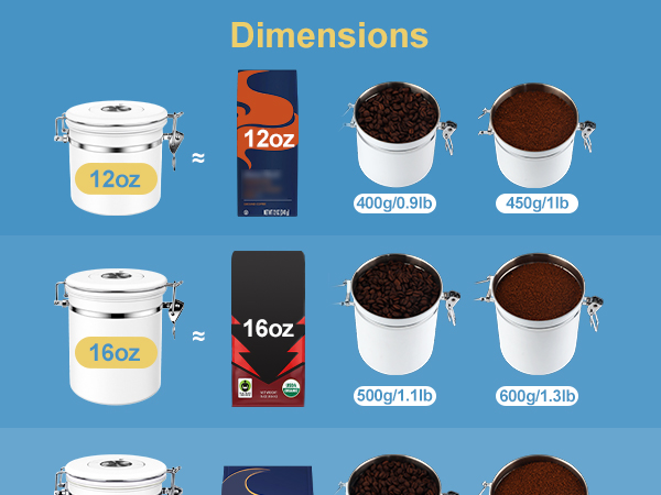 Airtight Coffee Canister
