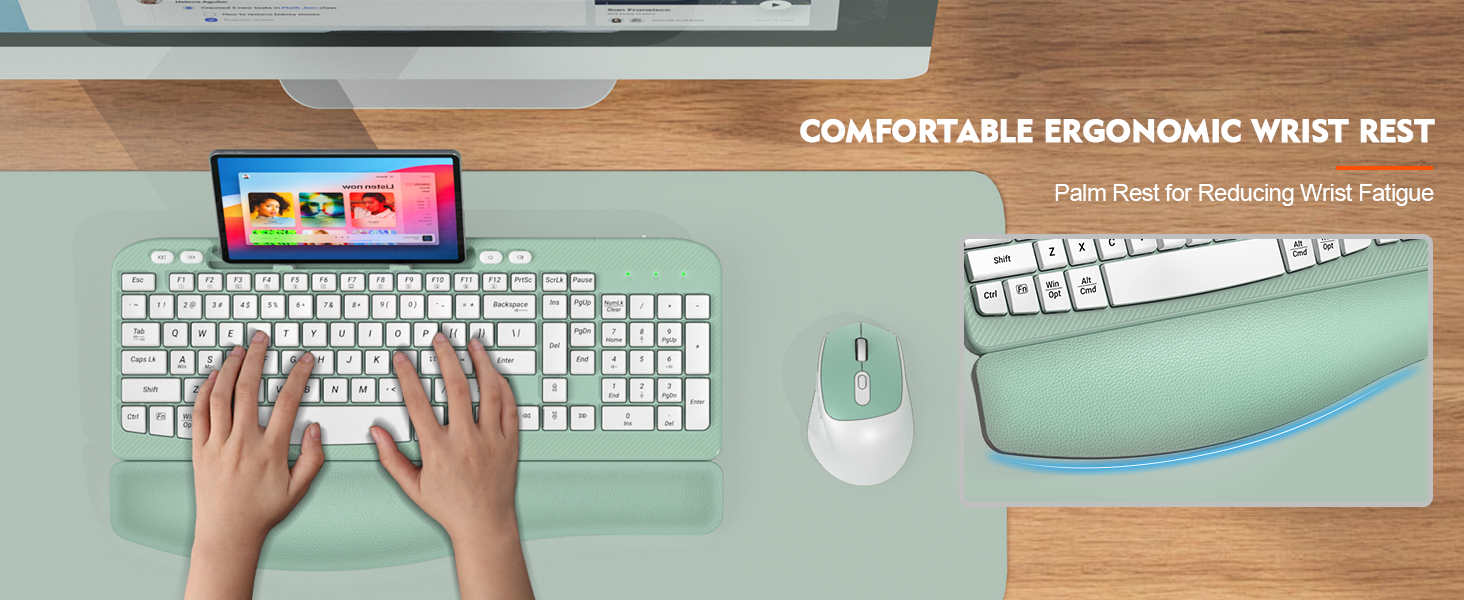wireless keyboard and mouse combo