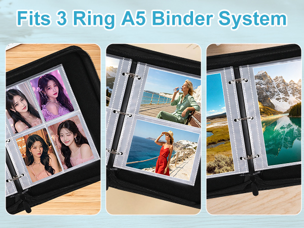 A5 photo sleeves