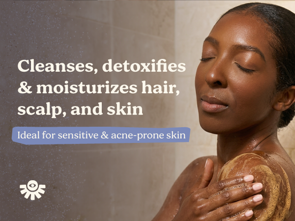 It’s also West Africa’s time-tested treatment for acne-prone skin—the formula helps unclog pores