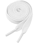 BCB Wear Skateboard Style Flat Shoelaces 1/2" Wide For All Shoes - 45" and 54" Length Shoe Strings