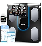 Smart Scale for Body Weight, INSMART 8-Electrode Bathroom Scale with BMI Body Fat Muscle Mass, 56...