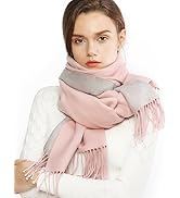 RIIQIICHY Pashmina Shawls and Wraps for Evening Dresses Scarfs for Women Fall Winter Travel Blank...