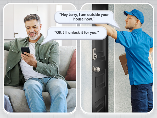 keyless entry door lock