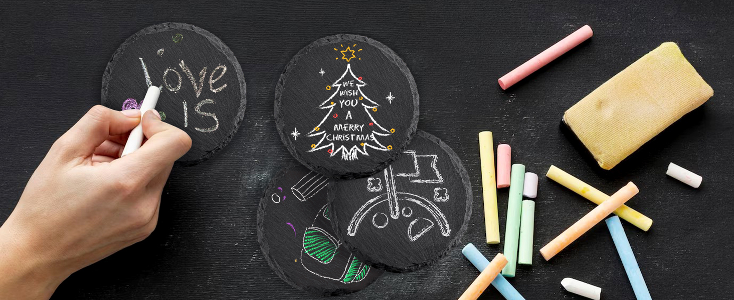 slate coasters