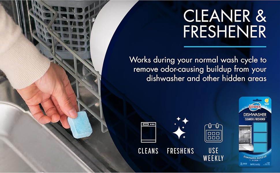 Deep Clean Glisen Dishwasher Fresh
