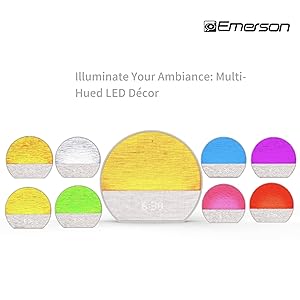 8 dimmable color LEDS to choose from