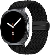 SNBLK Magnetic Braided Band Compatible with Samsung Galaxy Watch 8 Band 40mm 44mm/Watch 8 Classic...
