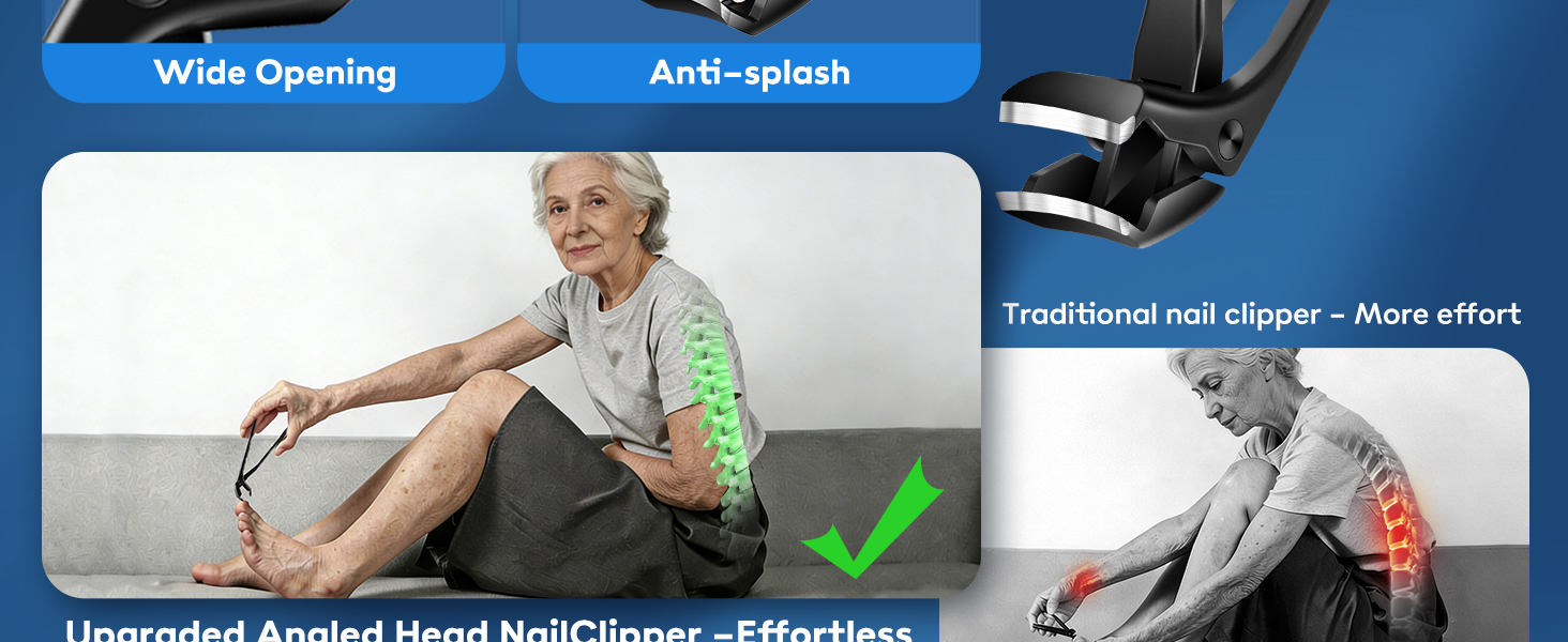Toenail Clippers for Seniors Thick Toenails