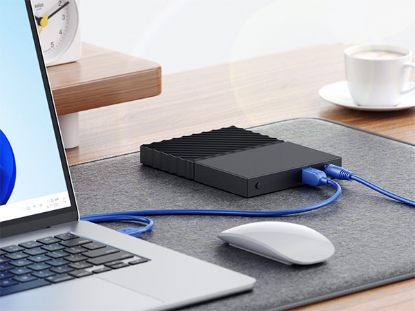 USB B 3.0 Cable for Monitor with Built-in USB Hub