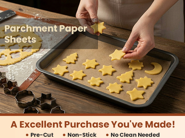 parchment paper sheets