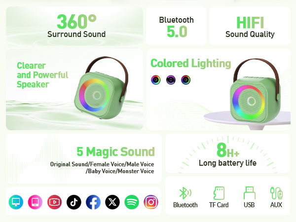 Multifunctional Karaoke Machine