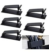 Eiito Cable Straps Wires Clamp 50 Pcs with Self-Adhesive Pads Nylon Cable Holder