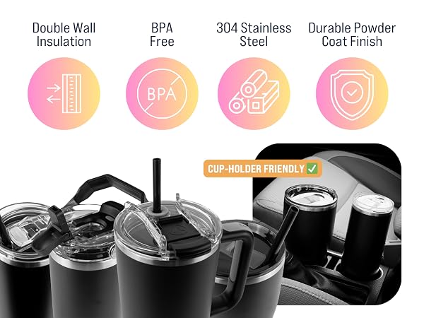water bottle 32oz brumate era 40 oz tumbler with lid and straw pink stanley cup coldest water bottle