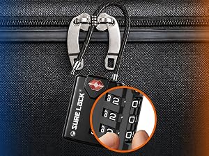 Combination lock resets the red indicator after authorized opening
