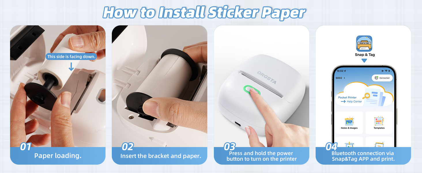 Install labels