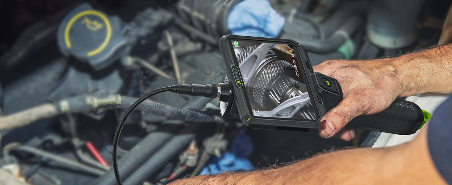 automotive camera scope with light