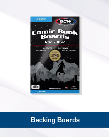backing boards current silver golden
