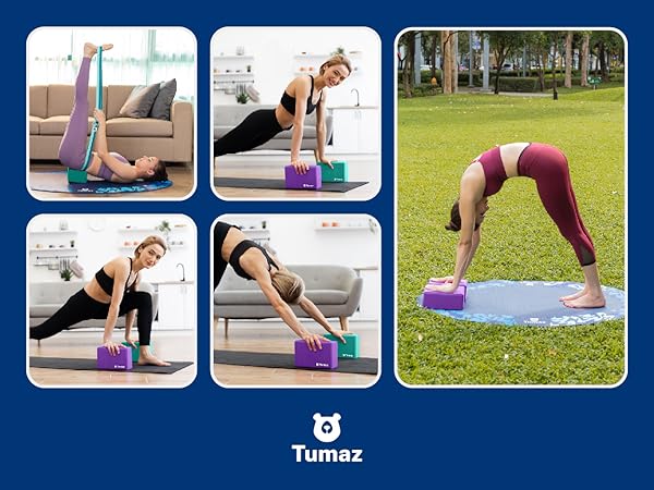 yoga blocks set