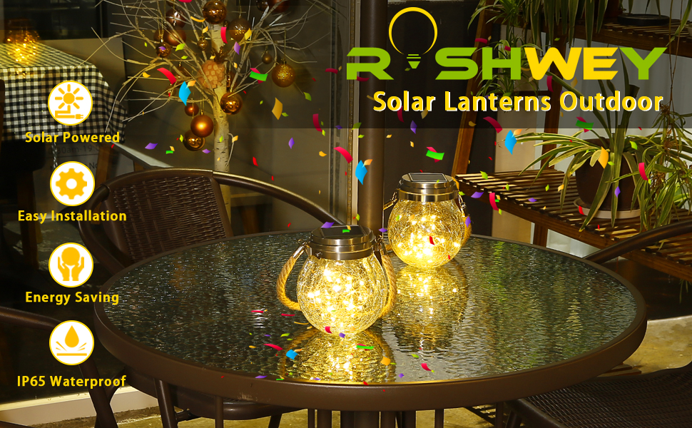 solar lanterns outdoor waterproof