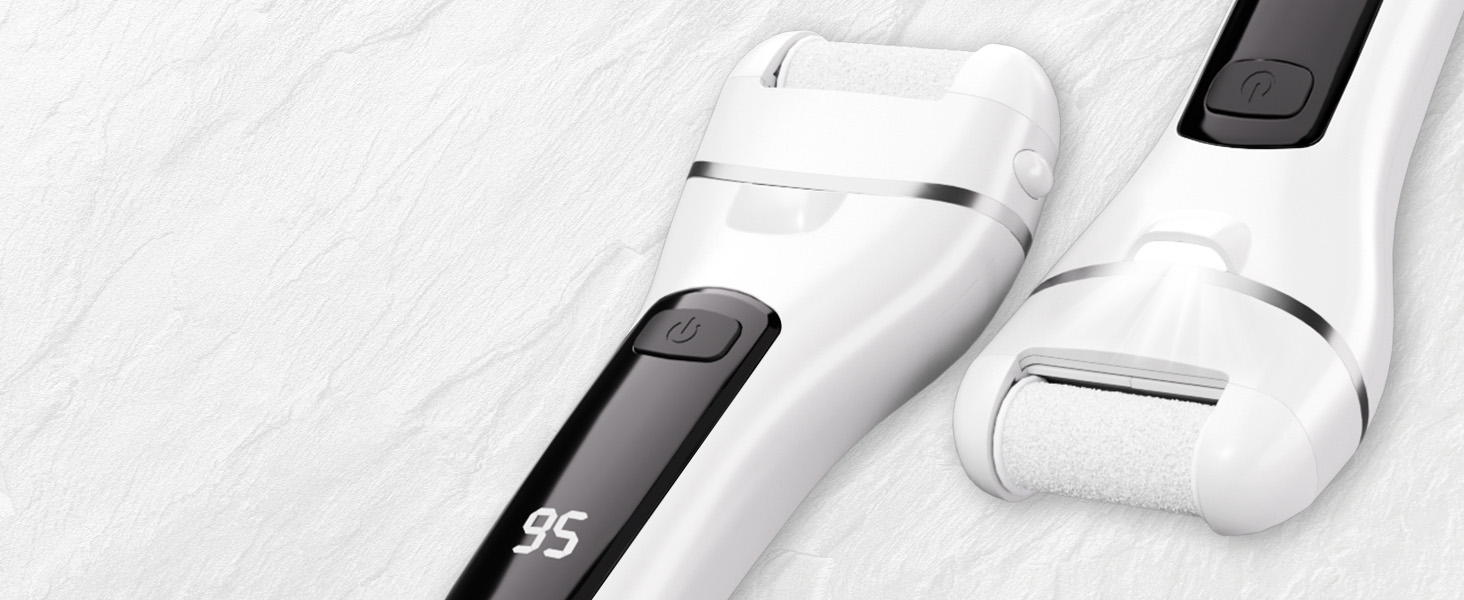 Electric Callus Remover Front and Back