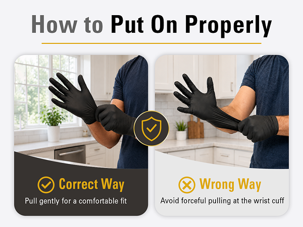 vinyl gloves