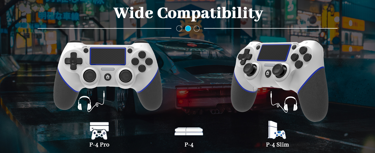 ps4 controller, playstation 4 controller, ps4 controller dualshock 4, dualshock 4,control ps4,White