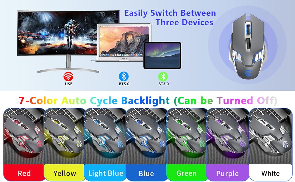 bluetooth gaming mouse