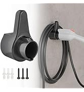 Anina EV Charger Holder for SAE J1772 Connector, Electric Vehicle Charging Nozzle Holster Dock Wa...