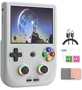 RG406V Android 13 Handheld Game Console 4" HD IPS 8GB RAM No Card RGB Lighting Game Player 5500mA...