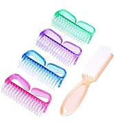 Handle Grip Nail Brush, Hand Fingernail Scrub Cleaning Brushes for Toes and Nails Cleaner, Pedicu...