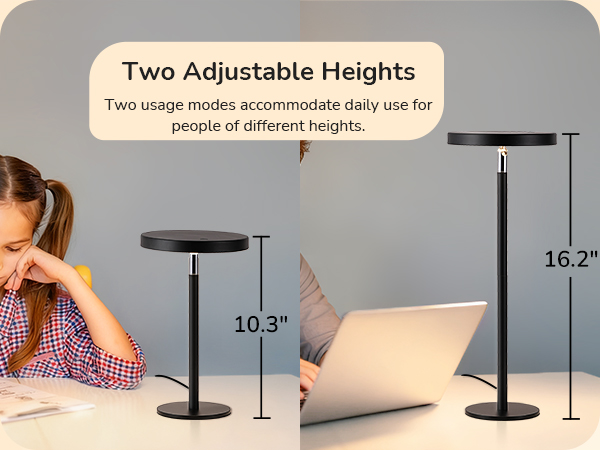 Two Adjustable Heights