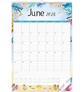 GuassLee Large Wall Calendar 2026-2027,19-Month Vertical Wall Calendar Runs from Jun. 2026 to Dec...