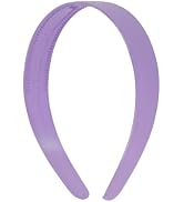 Motique Accessories Light Purple 1 Inch Plastic Hard Headband with Teeth Head band Women Girls