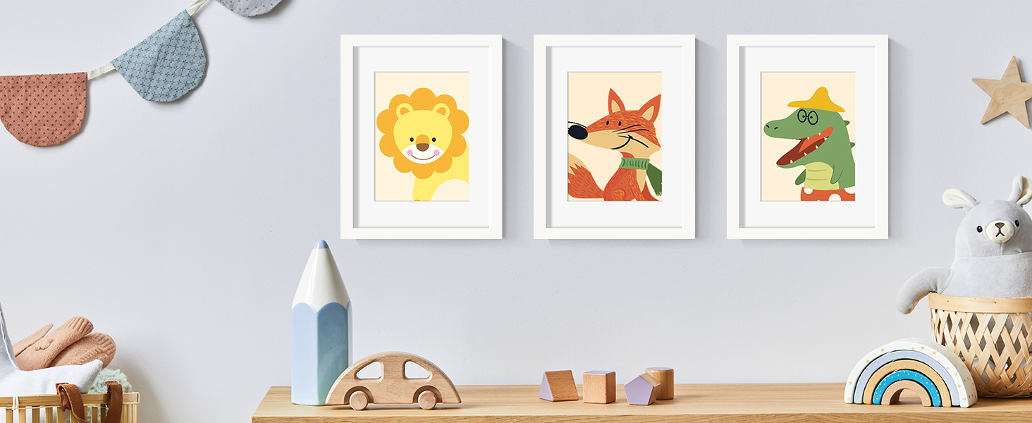 white picture frames