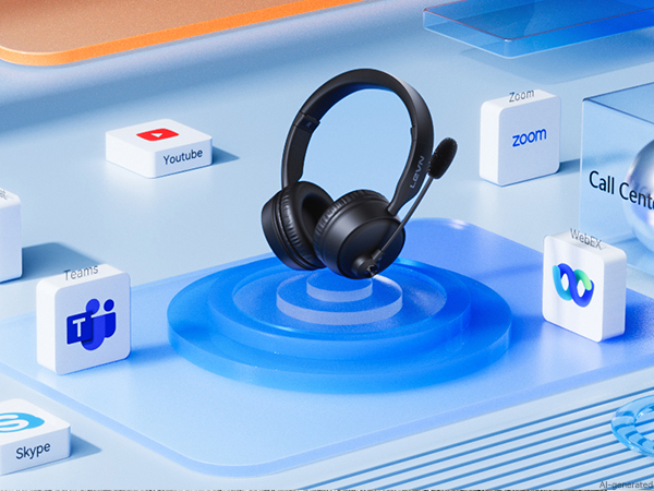 Wireless Headset with Microphone