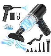 OGMAPLE Car Vacuum Cleaner High Power Handheld Vacuum 150W 17000Pa 4-in-1 Mini Vacuum Cleaner Cor...