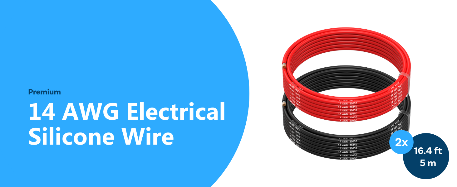 6 8 10 12 14 16 20 28 AWG Electrical Silicone Wire Gauge Tinned Copper Cable Cable Eléctrico