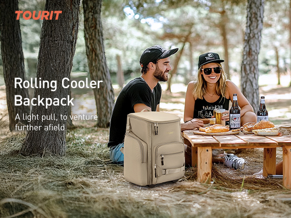 TOURIT Rolling Cooler Backpack