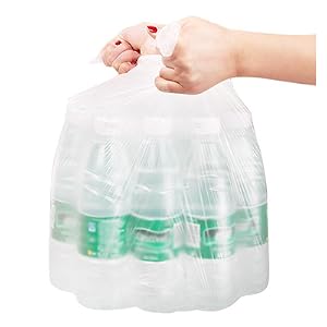 4.5l trash bags clear