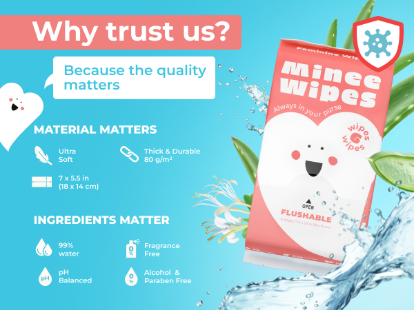to go feminine wipes