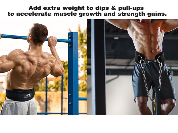 dip belt with chain