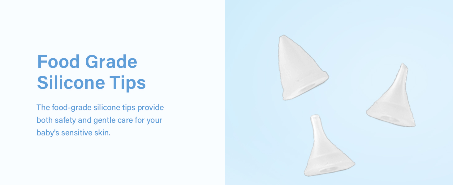 Food Grade Silicone Tips