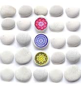 BigOtters Painting Rocks, 25 Rocks for Painting Kindness Rocks Range from About 2 to 3 inches, fo...