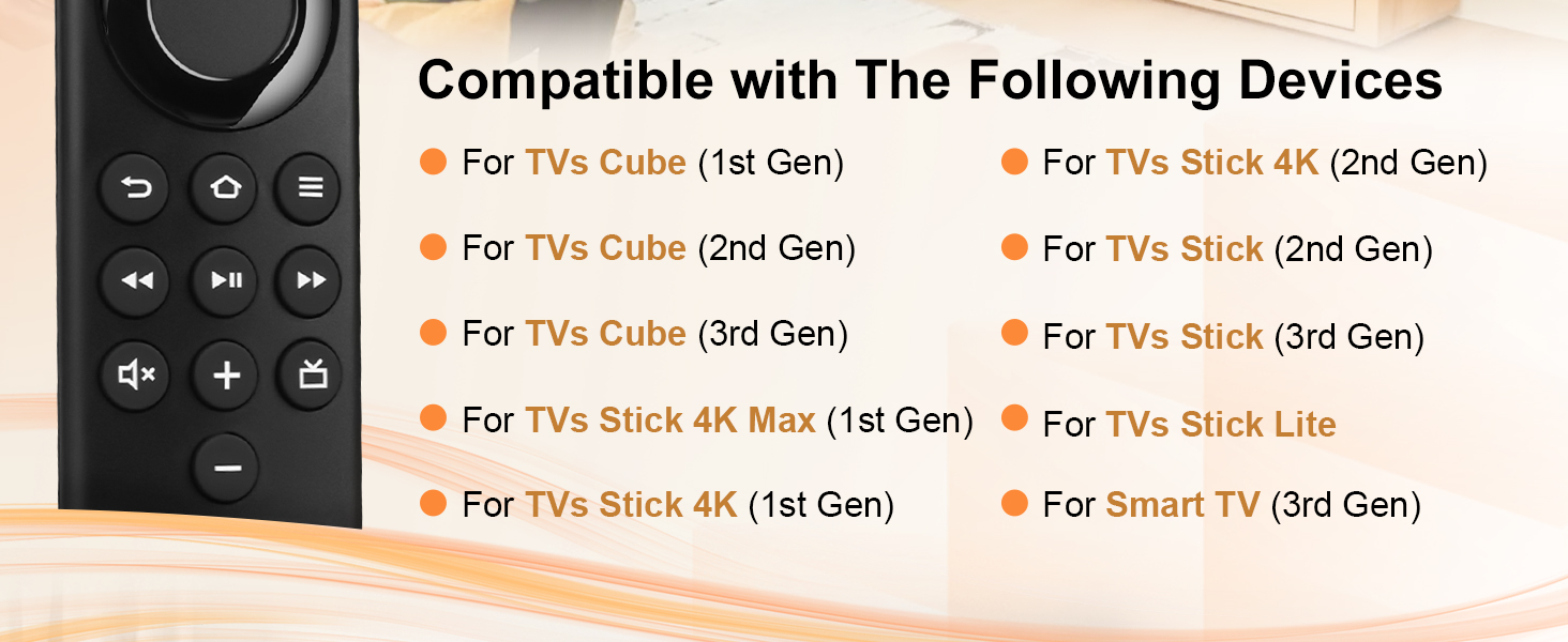 Replacement Remote Control