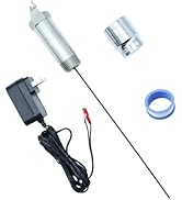 Powered Anode Rod for Water Heater, Titanium Electric Anode Rod with Complete Installation Kit, E...