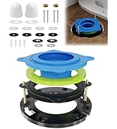 boeemi Toilet Flange Repair Kit with Elastic Wax Ring- Premium Toilet Seal and Gasket Replacement...