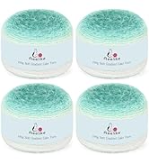 Aeelike Cake Yarn for Crocheting, Extra Large Gradient Yarn 4 x 190g (6.7 oz) 400m (437.5 Yards) ...